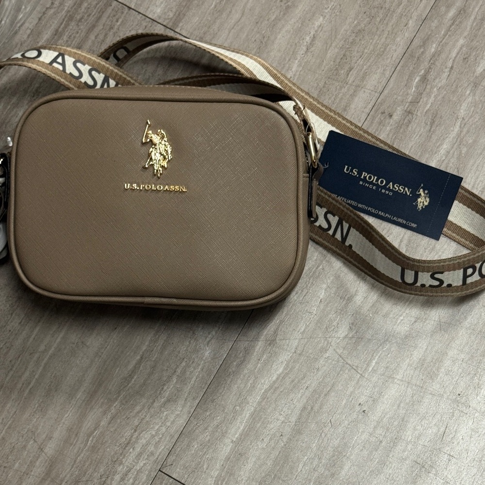 U.S. Polo Assn. Brown Belt Bag for Women